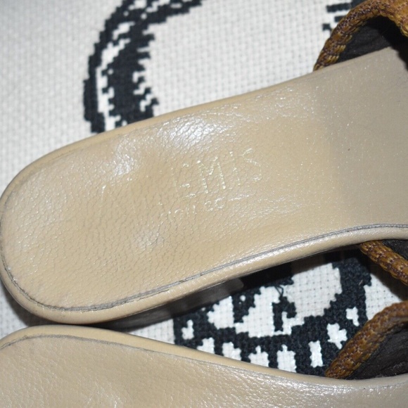 ARTEMIS 100% Wool Slides Made in Turkey Retail For $225! Size 36 - Picture 5 of 5